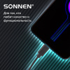 Кабель USB 2.0 – micro USB, 1 м, SONNEN, медь, для передачи данных и зарядки, черный, 513115