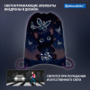 Мешок для обуви BRAUBERG PREMIUM, карман, подкладка, светоотражайка, 43х33 см, "Кот с бабочками", 273442