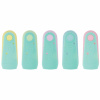 Ластик BRAUBERG "ULTRA PASTEL", 57х24х15 мм, пастельные цвета ассорти, бирюзовый пластиковый держатель, 272688
