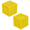Тактильные кубики, сенсорные, ЭКО 12 штук, BAMBOX BABY (БАМБОКС БЭБИ), 665900