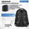 Рюкзак BRAUBERG FUNCTIONAL с отделением для ноутбука, 2 отделения, USB-порт, "Secure", 46х30х18 см, 270751
