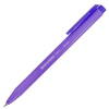 Ручка шариковая автоматическая BRAUBERG "TRIOS BRIGHT COLOR", корпус ассорти, СИНЯЯ, пишущий узел 0,5 мм, линия письма 0,3 мм, 144497