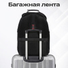 Рюкзак GERMANIUM UPGRADE Max, 3 отделения, отделение для ноутбука, USB-порт, UP-5, черный, 49х34х24 см, 271669