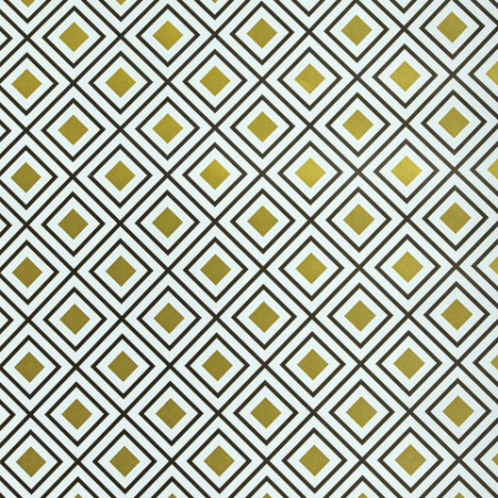 Бумага упаковочная подарочная мелованная "Golden pattern", 70x100 см, 10 дизайнов ассорти, ЗОЛОТАЯ СКАЗКА, 591912