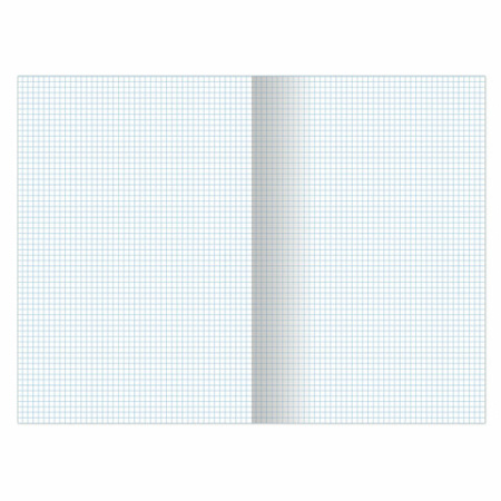 Тетрадь А4, 60 л., BRAUBERG, скоба, клетка, обложка картон, "Color", 404043