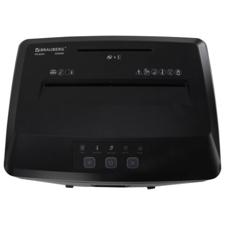 Уничтожитель (шредер) BRAUBERG PROFESSIONAL PS-623n, CD, "HeavyDuty", 7 уровень секретности, 1х2 мм, 6 листов, корзина 23 литра, 532592