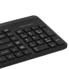 Клавиатура проводная A4TECH Fstyler FK25, USB, 103 кнопки, черная, 1530215