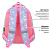 Рюкзак BRAUBERG KIDS SET, с пеналом в комплекте, 2 отделения, "Rainbow clouds", 37x28x16 см, 272100