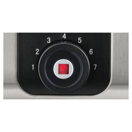 Тостер BOSCH TAT7S25, 1050 Вт, 2 тоста, 7 режимов, металл, серебристый
