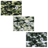 Папка для тетрадей ПИФАГОР А4, 1 отделение, ПВХ, на молнии, ассорти "Camouflage", 32x23 см, 273830
