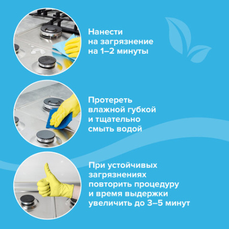 Средство для чистки плит, духовок, грилей от жира/нагара 500 мл, АНТИЖИР LAIMA, распылитель, 601613