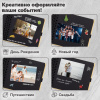 Фотоальбом 16х18 см, 20 черных листов, обложка КРАФТ, уголки/стикеры/ручка/клей, BRAUBERG Black&Kraft, 880652