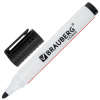 Маркер стираемый для белой доски ЧЕРНЫЙ, BRAUBERG "ULTRA WHITEBOARD MARKER", 3 мм, с клипом, 152634