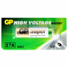 Батарейка GP High Voltage (отрывной блок), 27 A, алкалиновая, для сигнализаций, 1 шт., блистер, 27AFRA-2C5