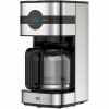 Кофеварка капельная BQ (БИ-КЬЮ) CM2002, 900 Вт, объем 1,5 л, поддержание температуры, серебристая, 86198275