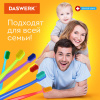Зубные щетки, набор 6 штук, СРЕДНЕ-МЯГКИЕ (MEDIUM SOFT), DASWERK (ДАСВЕРК), 608214