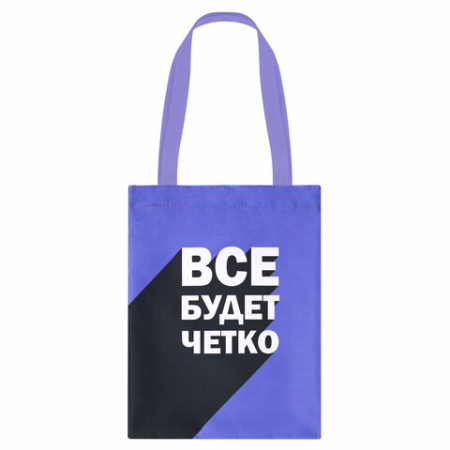 Сумка шоппер, полиэстер, 31х39 см, АССОРТИ, СШР-1