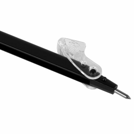 Готовальня BRAUBERG ULTRACOLOR 3 предмета: циркуль 132 мм, механический карандаш, грифель, ластик, пенал, 210804