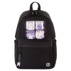 Рюкзак BRAUBERG FASHION CITY, универсальный, "Anime Cats", черный, 44х31х16 см, 229965