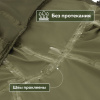 Дождевик-плащ хаки С КАРМАНАМИ многоразовый на молнии, размер 56-58, рост 170-176, ГРАНДМАСТЕР, 610884