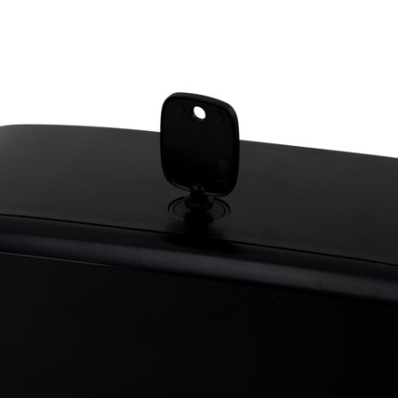 Диспенсер для полотенец LAIMA PROFESSIONAL PREMIUM BLACK (Система H2), Z-сложения, черный, ABS-пластик, 609522