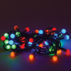 Электрогирлянда-нить комнатная 5 м, 50 LED, с насадками, вид: "Шарики", мультицветная, 220V, контроллер, ЗОЛОТАЯ СКАЗКА, 591103