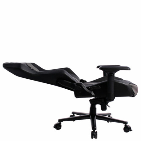 Кресло BRABIX PREMIUM "Core GM-160", мультиблок, 4D подлокотники, литой поролон, черное/серое, 532952