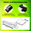 Степлер брошюровочный №24/6, 26/6 STAFF "Manager", до 25 листов, черный, 272753