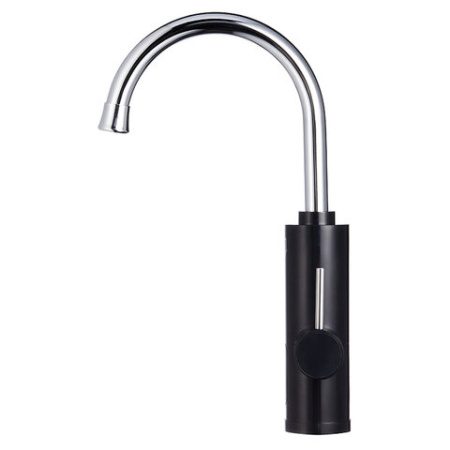 Водонагреватель проточный электрический ROYAL THERMO QuickTap, 3,3 кВт, 1,48 л/м, кран, черный, НС-1588899
