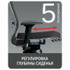 Кресло офисное МЕТТА "SAMURAI" Black Edition, сверхпрочная сетка, регулируемое, черное