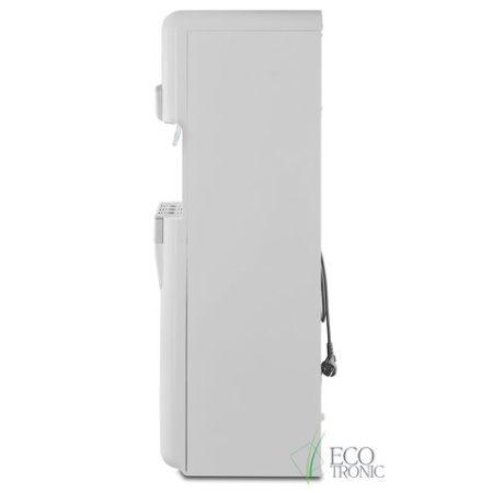 Пурифайер для воды ECOTRONIC V10-U4L напольный, НАГРЕВ/ОХЛАЖДЕНИЕ КОМПРЕССОРНОЕ, 2 крана, белый 7258