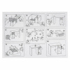 Стол письменный/компьютерный BRABIX "Scandi CD-017", 900х450х750 мм, 2 ящика, дуб сонома, 641895, ЦБ013706-2
