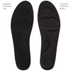 Стельки для обуви с ЭФФЕКТОМ ПАМЯТИ, материал MEMORY FOAM, размер RU 34-39 / EU 35-40, с линиями выреза, SHEGRA (ШЕГРА), 700746