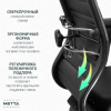Кресло МЕТТА "ErgoLife" 10 B1-117D, хром, синхромеханизм, 2D-подлокотники, экокожа, черное