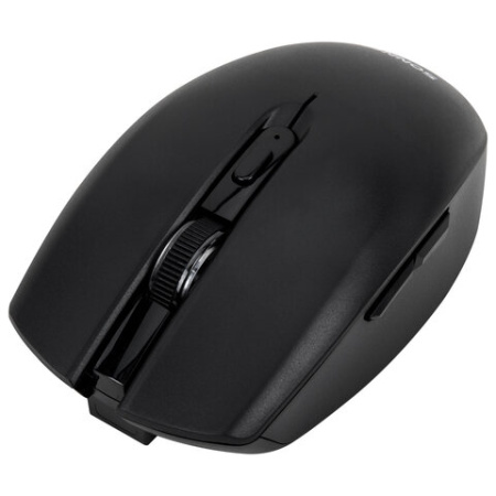 Мышь беспроводная USB, 800/1200/1600 dpi, 5 кнопок + колесо-кнопка, оптическая, SONNEN Q80, черная, 513945