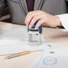 Печать самонаборная STAFF, 1 круг, оттиск D=40, "Printer 8010", КАССА В КОМПЛЕКТЕ, 237437