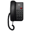 Телефон RITMIX RT-311 black, световая индикация звонка, тональный / импульсный режим, повтор, черный, 80002231