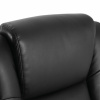 Кресло офисное BRABIX PREMIUM "Solid HD-005", НАГРУЗКА до 180 кг, рециклированная кожа, черное, 531941