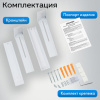 Кронштейн-крепление для СВЧ, нагрузка до 35 кг, CROMEX (КРОМЕКС) K-112, регулировка до 42 см, белый, 457879