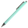 Ручка шариковая автоматическая BRAUBERG "VIVID PASTEL", корпус soft-touch, СИНЯЯ, пишущий узел 0,7 мм, линия письма 0,35 мм, 144404
