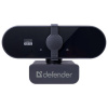 Веб-камера DEFENDER G-lens 2590 QHD, 3,7 Мп, микрофон, USB 2.0, регулируемый крепеж, черная, 63113