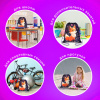 Мешок для обуви BRAUBERG KIDS, с петлей, 42х34 см, "Сказочная лиса", 273433