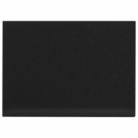 Ценник L-образный для мелового маркера A6 (10,5x14,8 см), КОМПЛЕКТ 10 шт., ПВХ, ЧЕРНЫЙ, BRAUBERG, 291295