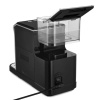 Кофемашина KITFORT КТ-7166, 1350 Вт, объем 1,5 л, для зерен 200 г, автокапучинатор, серебристая