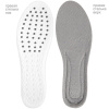Стельки для обуви ЗИМНИЕ УТЕПЛЕННЫЕ, материал PU PRO, размер RU 34-39 / EU 35-40, с линиями выреза, SHEGRA (ШЕГРА), 700759
