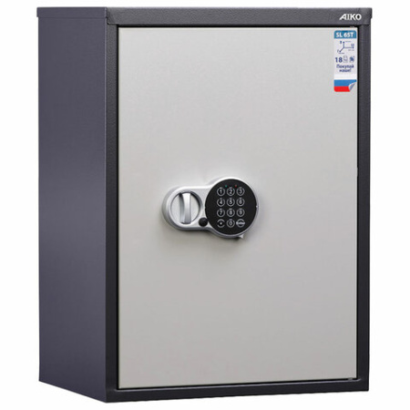 Шкаф металлический для документов AIKO "SL-65ТEL" ГРАФИТ, 630х460х340 мм, 17 кг, S10799060902