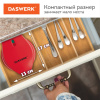 Электровафельница антипригарная для венских и бельгийских вафель, d12,5см, 550 Вт, DASWERK (ДАСВЕРК), WM-2, 455522