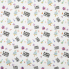 Бумага упаковочная подарочная мелованная "Funny Notes", 70x100 см, 10 дизайнов ассорти, ЗОЛОТАЯ СКАЗКА, 591919