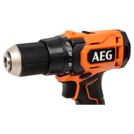 Дрель-шуруповерт аккумуляторная, 18 В, 60 Нм, Li-ion 2х2 Ач, AEG BS18G4-202C, 4935478630