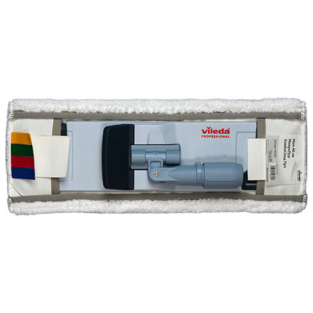 Насадка МОП плоская 40 см, VILEDA PROFESSIONAL "МикроПур Комби", уши (ТИП УВ) микрофибра, белый, 167297